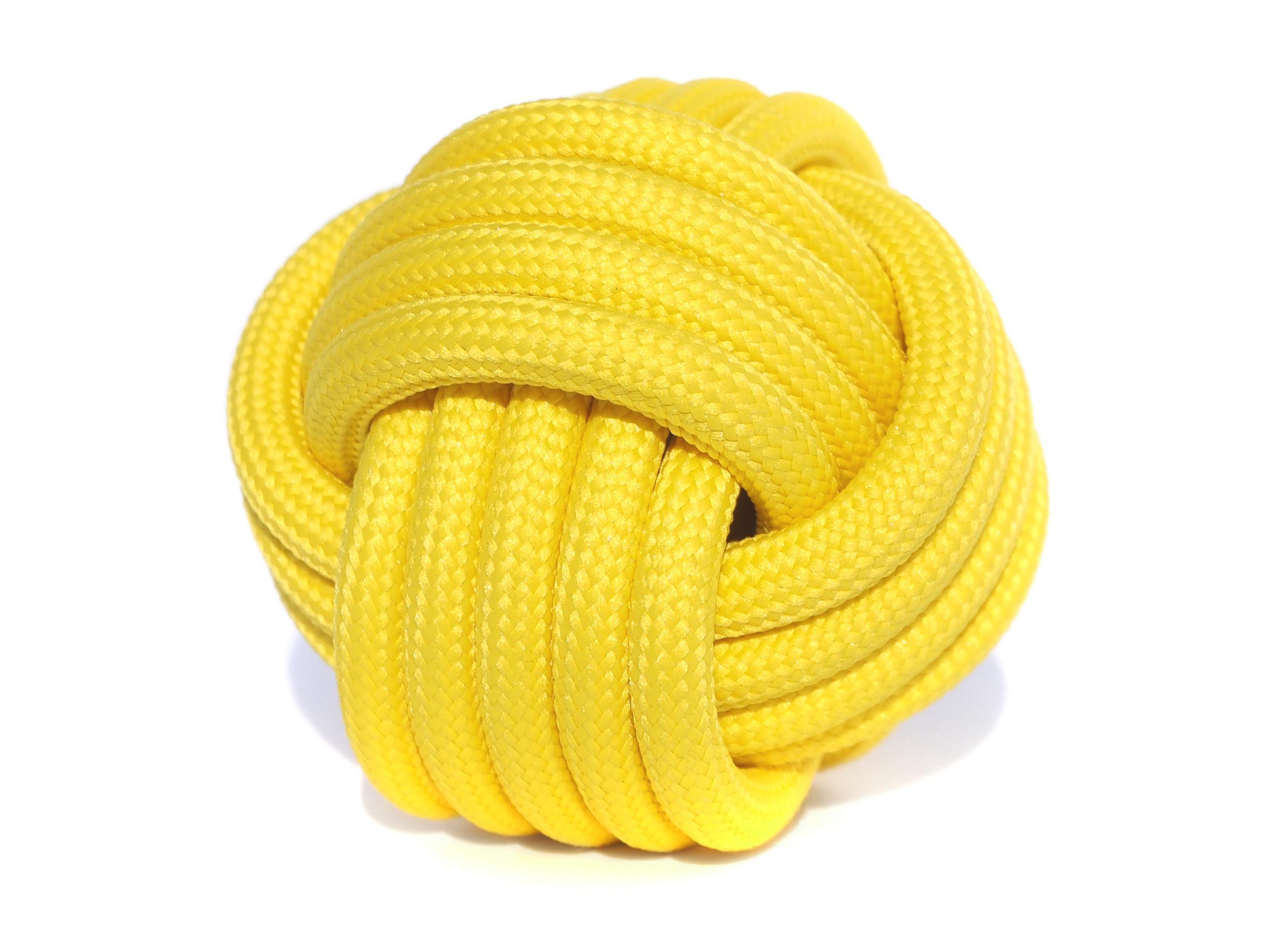 kabel w oplocie żółty
